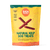 A bag of sustainably made and compostably packaged kelp dog treats against a natural colored background at Baja Naturals.